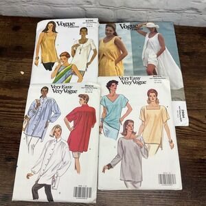 Vogue 4 Vintage Sewing Patterns 8396, 2894, 8004, And 8034